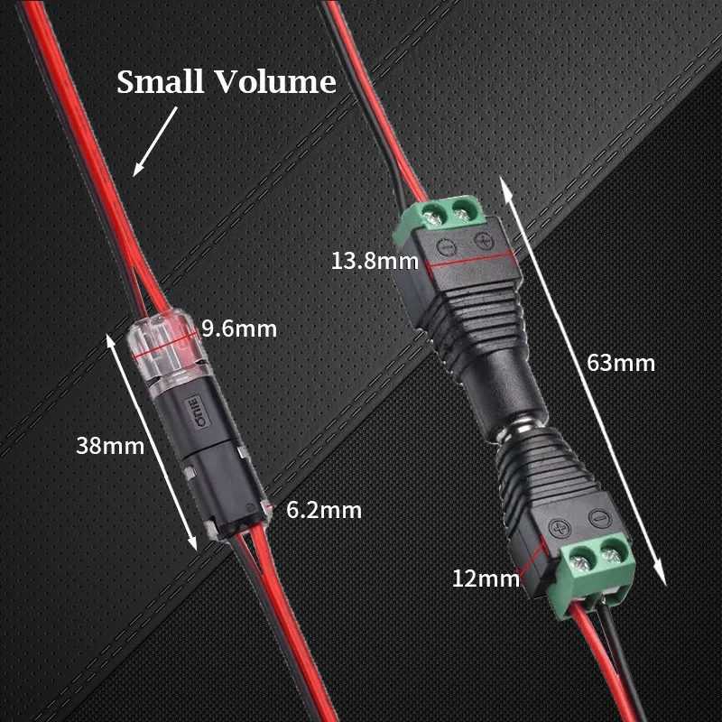 (š„Last Day Promotion - 49% off)2024Double-wire Plug-in Connector With Locking Buckle(The more you buy, the more discounts you get)