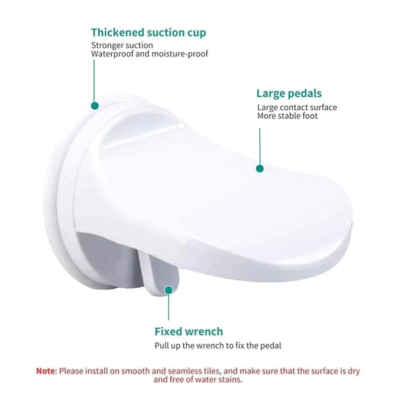 (š„Last Day Promotion - 49% off)š2024 New Year Hot SalešShower Foot Rest Stand